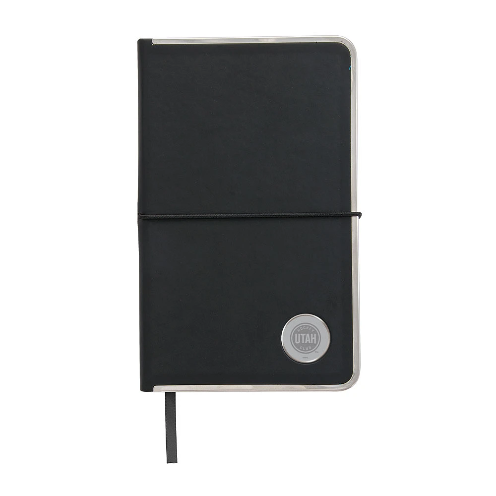 Black Utah Hockey Club Hard Cover Journal