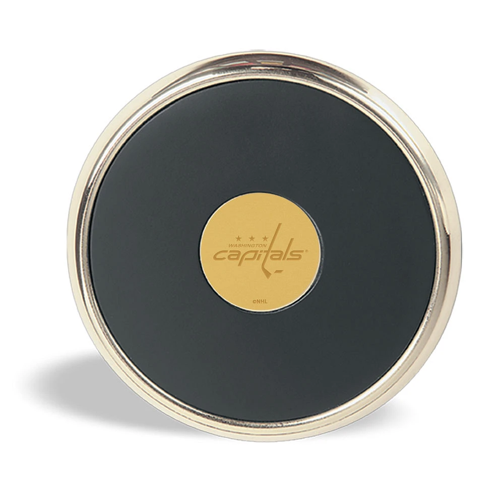 Gold Washington Capitals Round Coaster