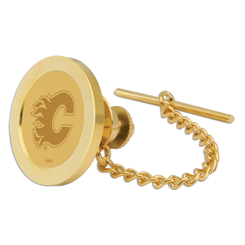 Jardine Calgary Flames Gold-Plated Tie Tack/Lapel Pin