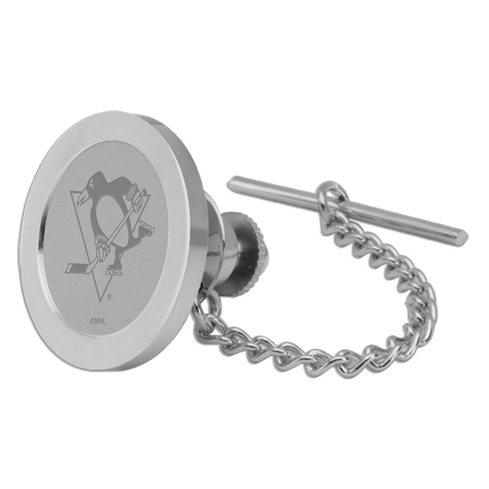 Jardine Pittsburgh Penguins Silver-Plated Tie Tack/Lapel Pin