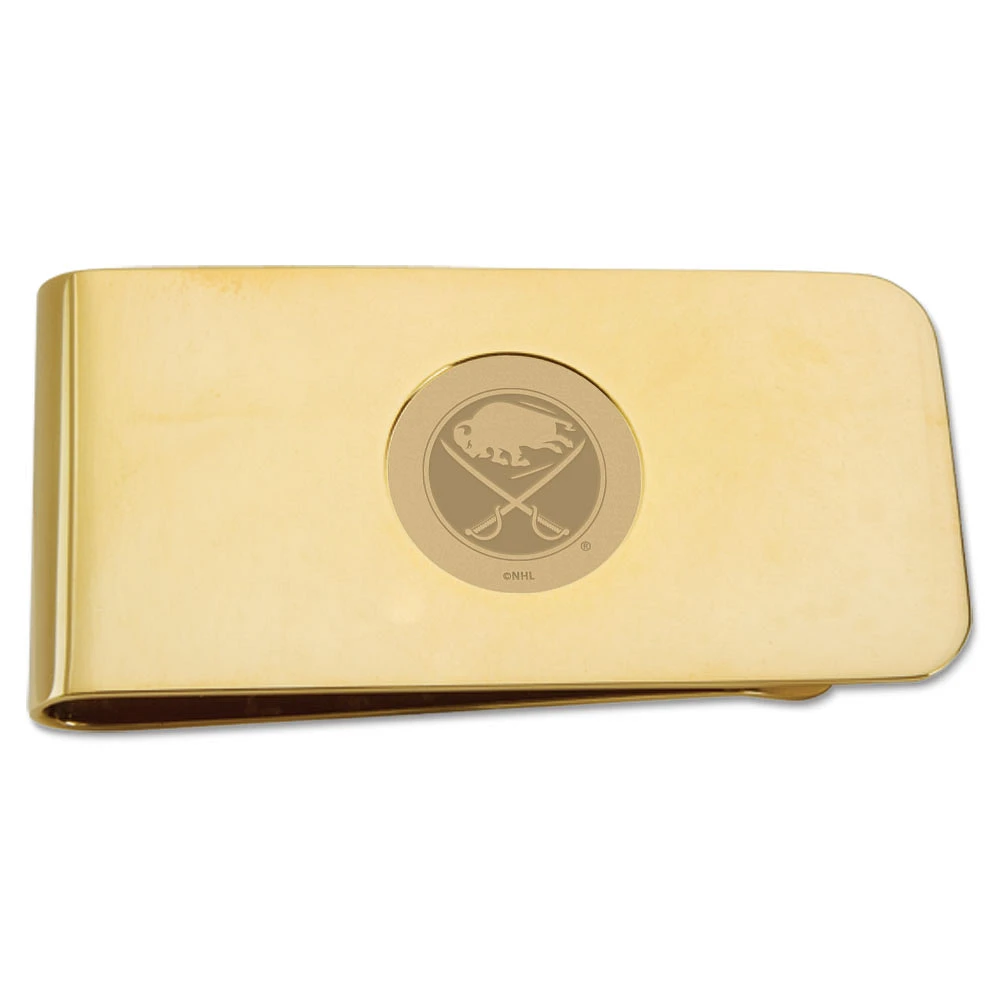 Jardine Buffalo Sabres Gold-Plated Money Clip