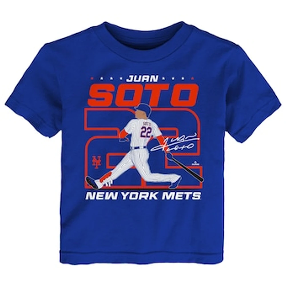 Toddler Juan Soto Royal New York Mets Big City Player T-Shirt