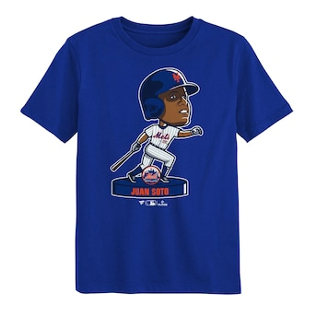 Preschool Fanatics Juan Soto Royal New York Mets Bobble Head Player T-Shirt