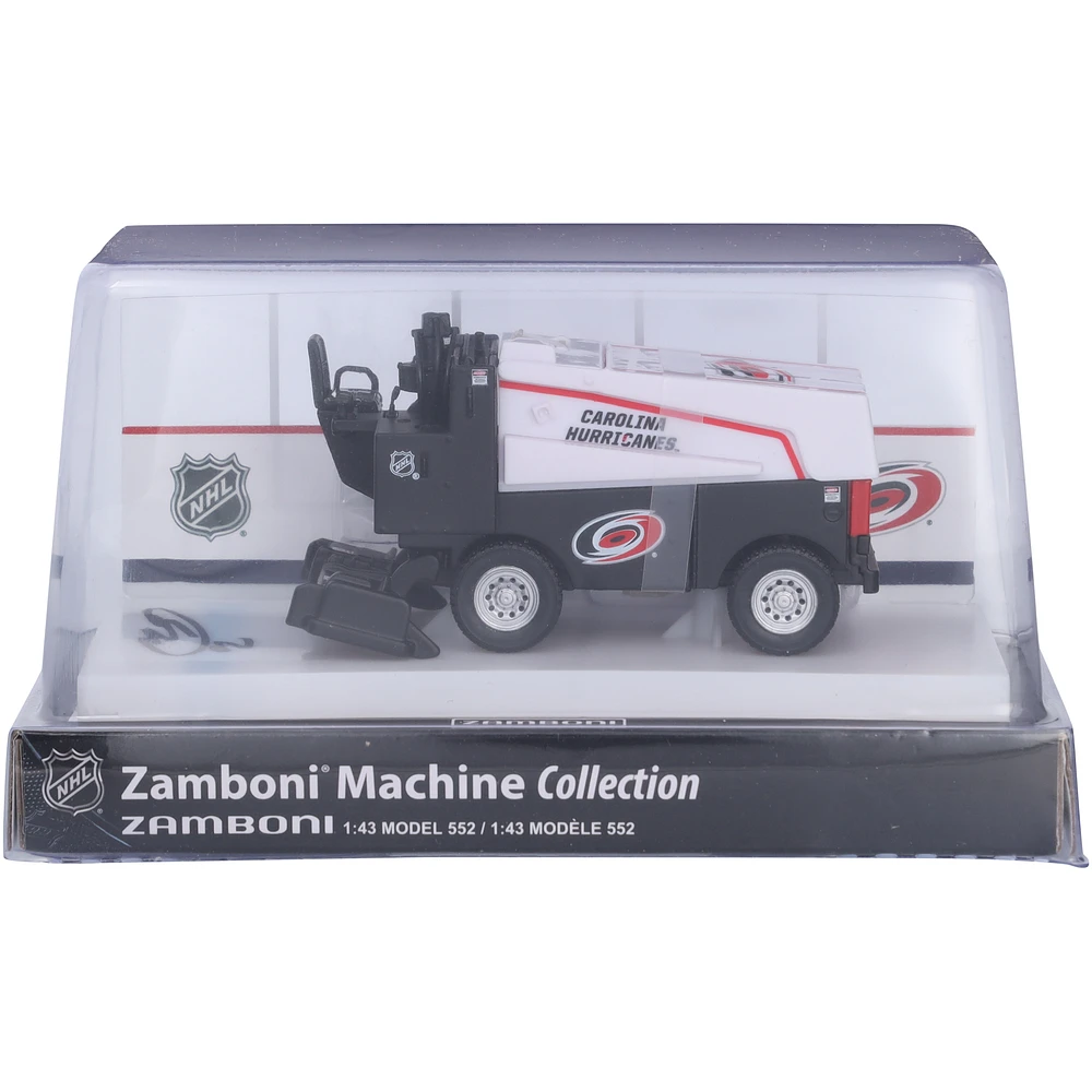 Sebastian Aho Carolina Hurricanes Autographed 1:43 Scale Die-Cast Zamboni