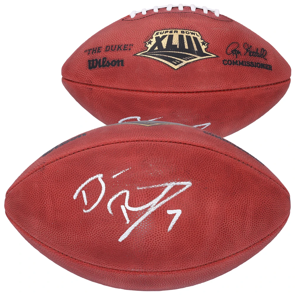 Ben Roethlisberger Pittsburgh Steelers Autographed Wilson Super Bowl XLIII Football