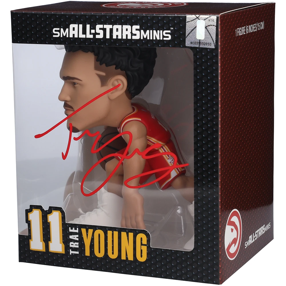 Trae Young Atlanta Hawks Autographed 6" smALL-STARS Figurine