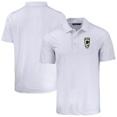 Men's Cutter & Buck Columbus Crew Prospect Eco Textured Stretch Recycled Polo