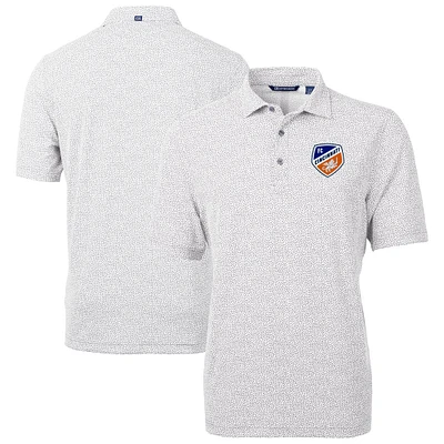 Men's Cutter & Buck FC Cincinnati Virtue Eco Pique Botanical Print Recycled Polo