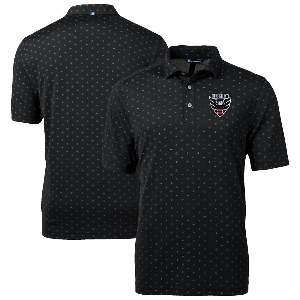 Men's Cutter & Buck D.C. United Virtue Eco Pique Tile Print Recycled DryTec Polo