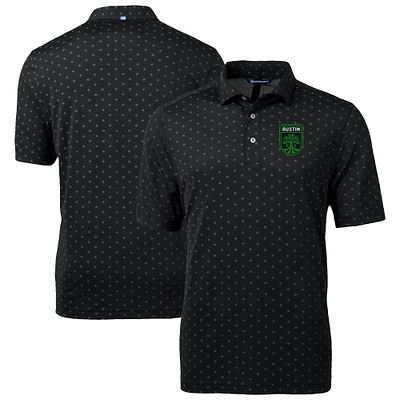 Men's Cutter & Buck Austin FC Virtue Eco Pique Tile Print Recycled DryTec Polo