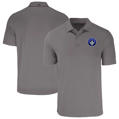 Men's Cutter & Buck Charcoal CF Montreal Forge Eco Stretch Recycled Polo