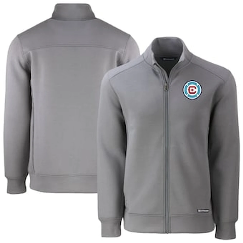 Men's Cutter & Buck Chicago Fire Roam Eco Recycled Full-Zip Jacket