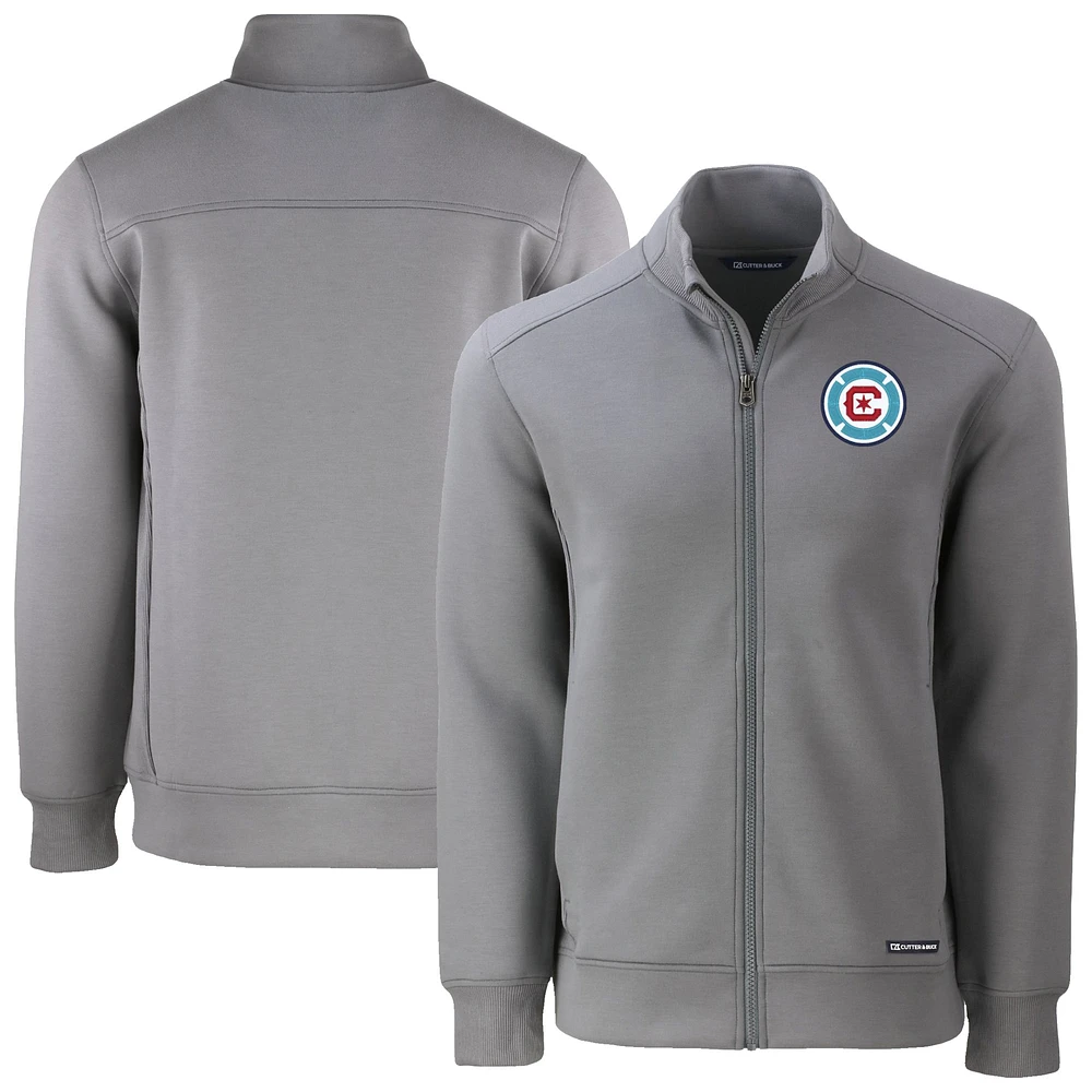 Men's Cutter & Buck Chicago Fire Roam Eco Recycled Full-Zip Jacket