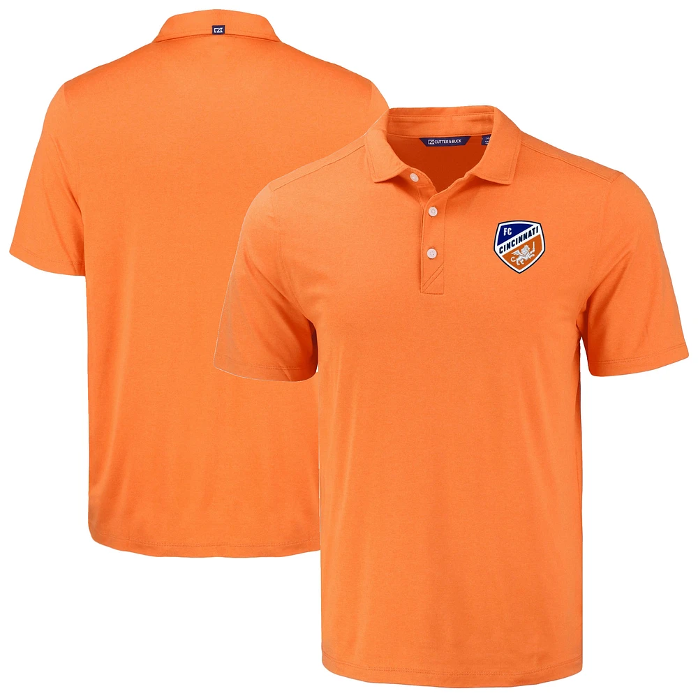 Men's Cutter & Buck FC Cincinnati Coastline Epic Comfort Eco Recycled Polo