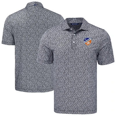 Men's Cutter & Buck FC Cincinnati Pike Eco Flora Print Recycled Polo