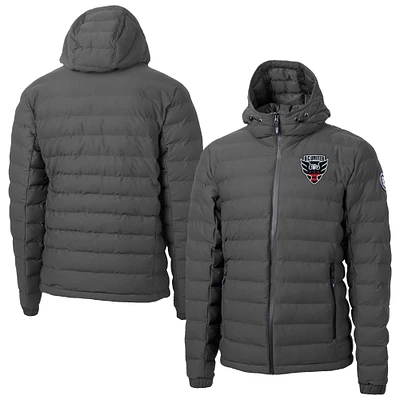 Men's Cutter & Buck D.C. United Mission Ridge Repreve® Eco Insulated Full-Zip Hoodie Puffer Jacket