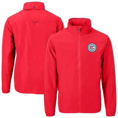 Men's Cutter & Buck Chicago Fire Charter Eco Recycled Full-Zip Jacket