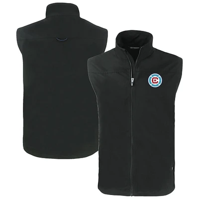 Men's Cutter & Buck Chicago Fire Charter Eco Recycled Full-Zip Vest