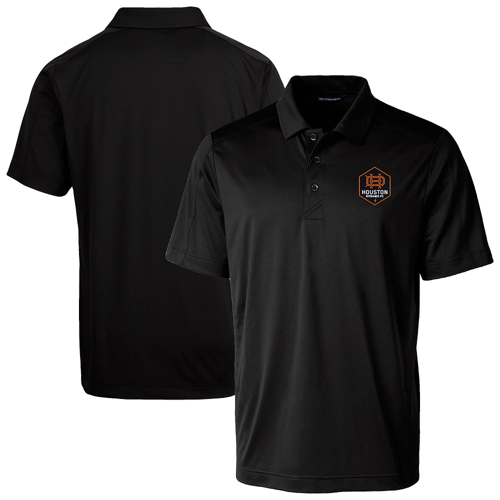 Men's Cutter & Buck Houston Dynamo FC Prospect Eco Textured Stretch Recycled Polo