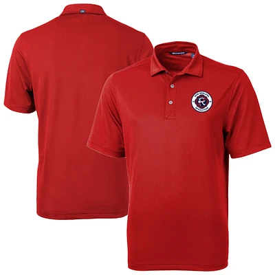 Men's Cutter & Buck New England Revolution Virtue Eco Pique Recycled Polo