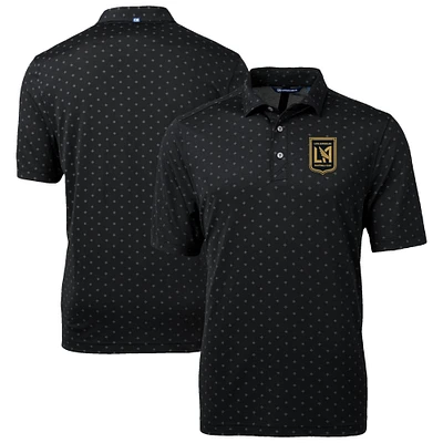 Men's Cutter & Buck LAFC DryTec Virtue Eco Pique Tile Print Recycled Polo