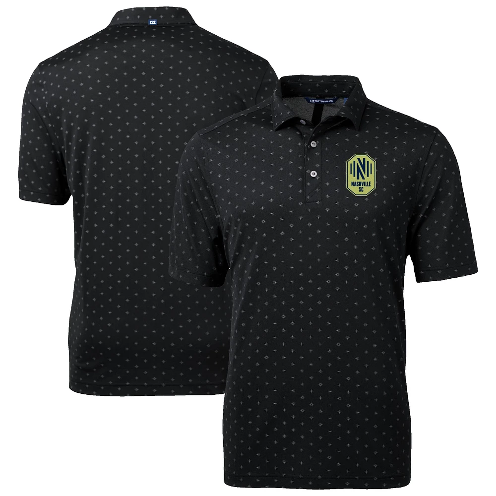 Men's Cutter & Buck Nashville SC DryTec Virtue Eco Pique Tile Print Recycled Polo