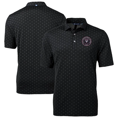 Men's Cutter & Buck Inter Miami CF DryTec Virtue Eco Pique Tile Print Recycled Polo