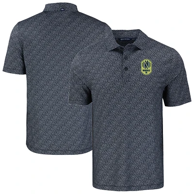 Men's Cutter & Buck Nashville SC Pike Eco Pebble Print Stretch Recycled Polo