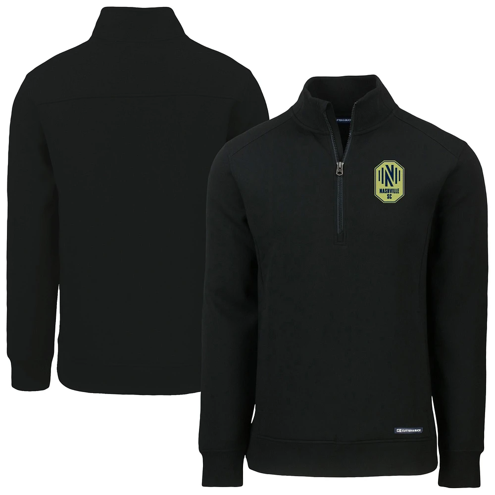 Men's Cutter & Buck Nashville SC Roam Eco Recycled Quarter-Zip Pullover Top