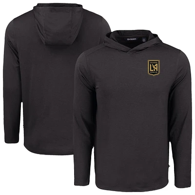 Men's Cutter & Buck LAFC Coastline Epic Comfort Eco Recycled Long Sleeve Hoodie T-Shirt