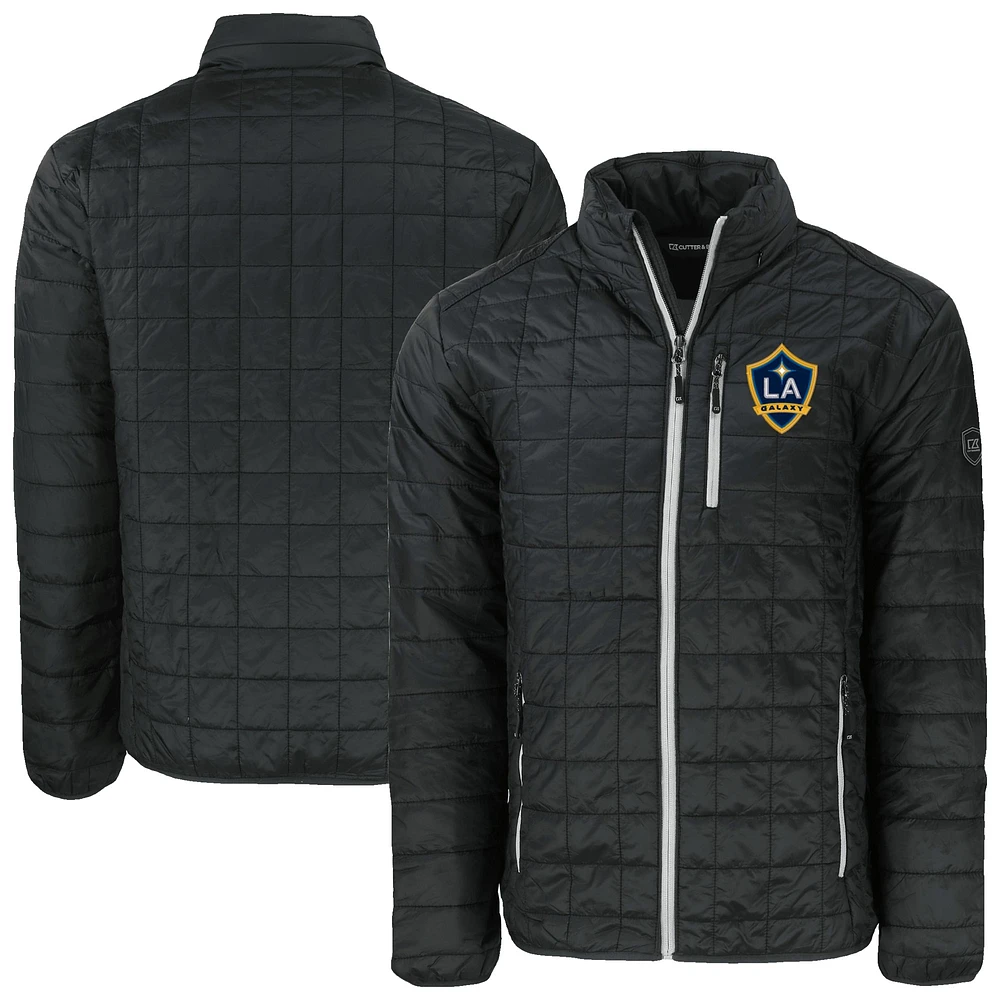 Men's Cutter & Buck LA Galaxy Rainier PrimaLoft Eco Insulated Puffer Full-Zip Jacket