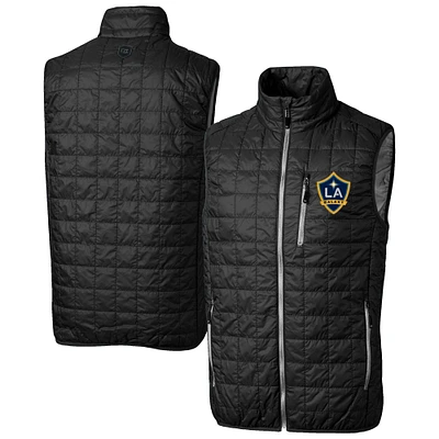 Men's Cutter & Buck LA Galaxy Rainier PrimaLoft Eco Insulated Full-Zip Puffer Vest