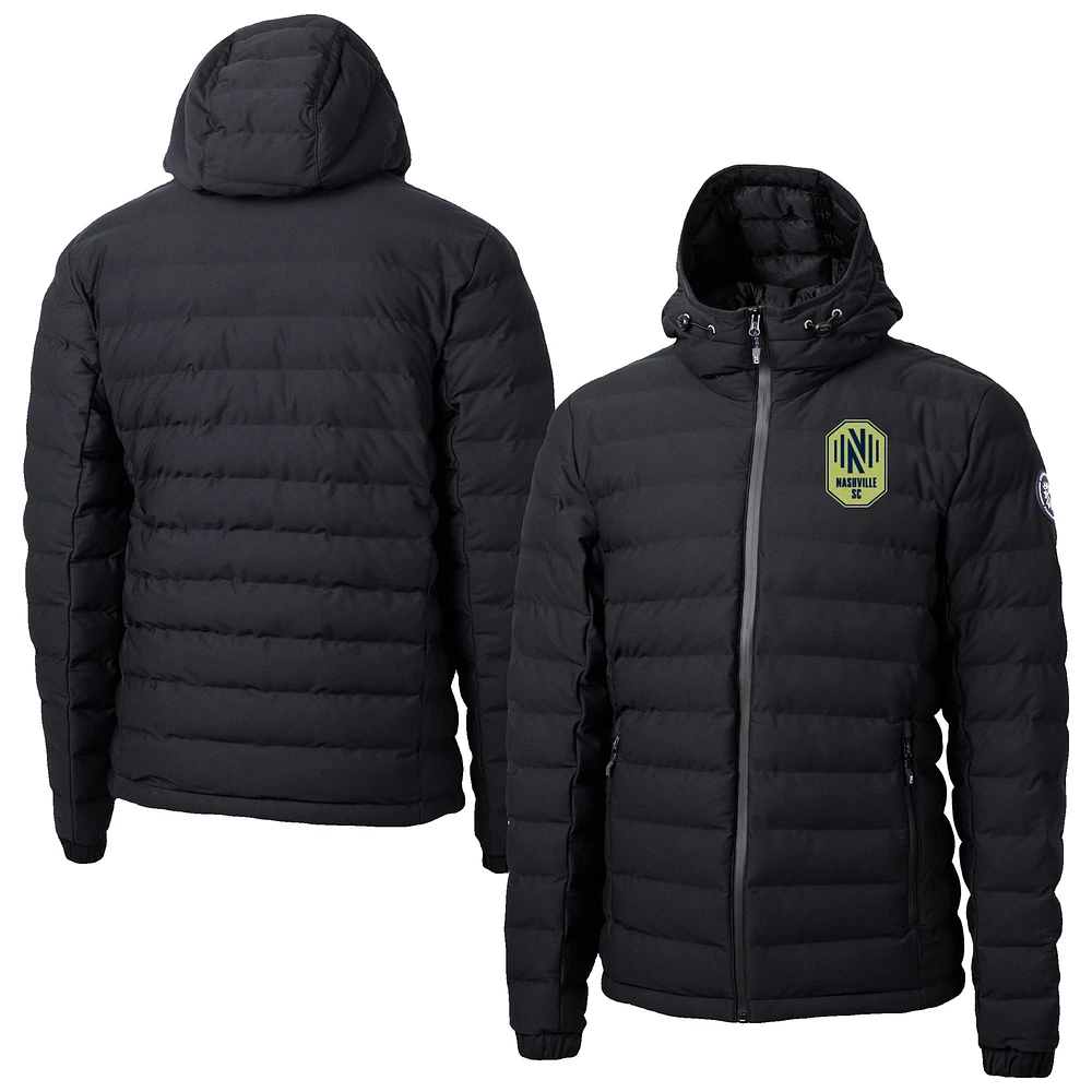 Men's Cutter & Buck Nashville SC Mission Ridge Repreve® Eco Insulated Full-Zip Hoodie Puffer Jacket