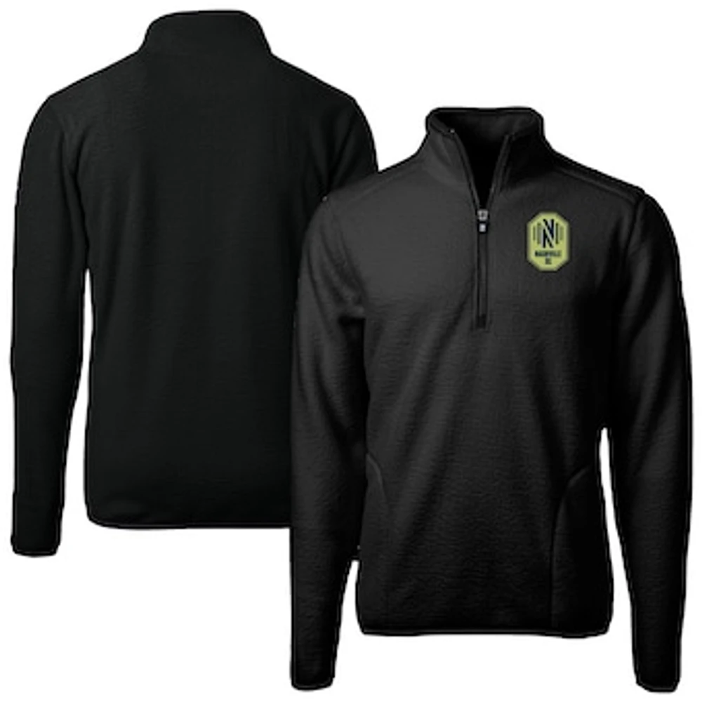 Men's Cutter & Buck Nashville SC Cascade Eco Fleece Quarter-Zip Jacket