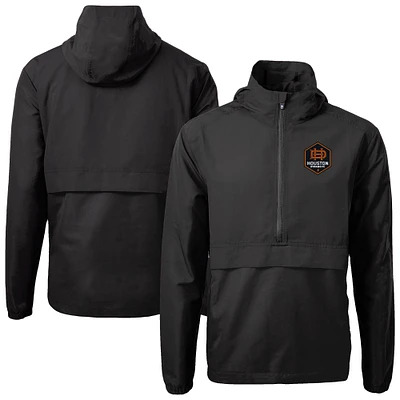 Men's Cutter & Buck Houston Dynamo FC Charter Eco Recycled Full-Zip Anorak Jacket