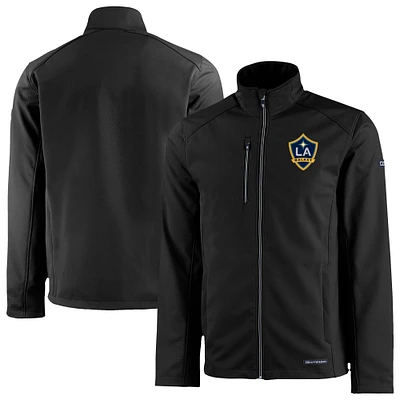 Men's Cutter & Buck LA Galaxy Evoke Eco Softshell Recycled Full-Zip Jacket