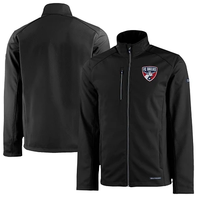 Men's Cutter & Buck FC Dallas Evoke Eco Softshell Recycled Full-Zip Jacket