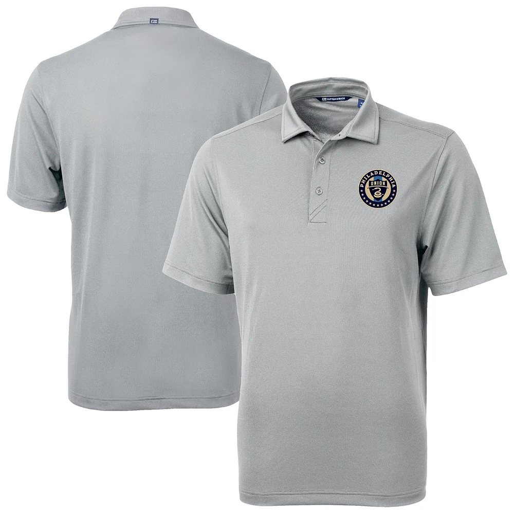 Men's Cutter & Buck Philadelphia Union Virtue Eco Pique Recycled Polo