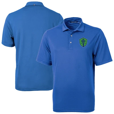 Men's Cutter & Buck Seattle Sounders FC Virtue Eco Pique Recycled Polo