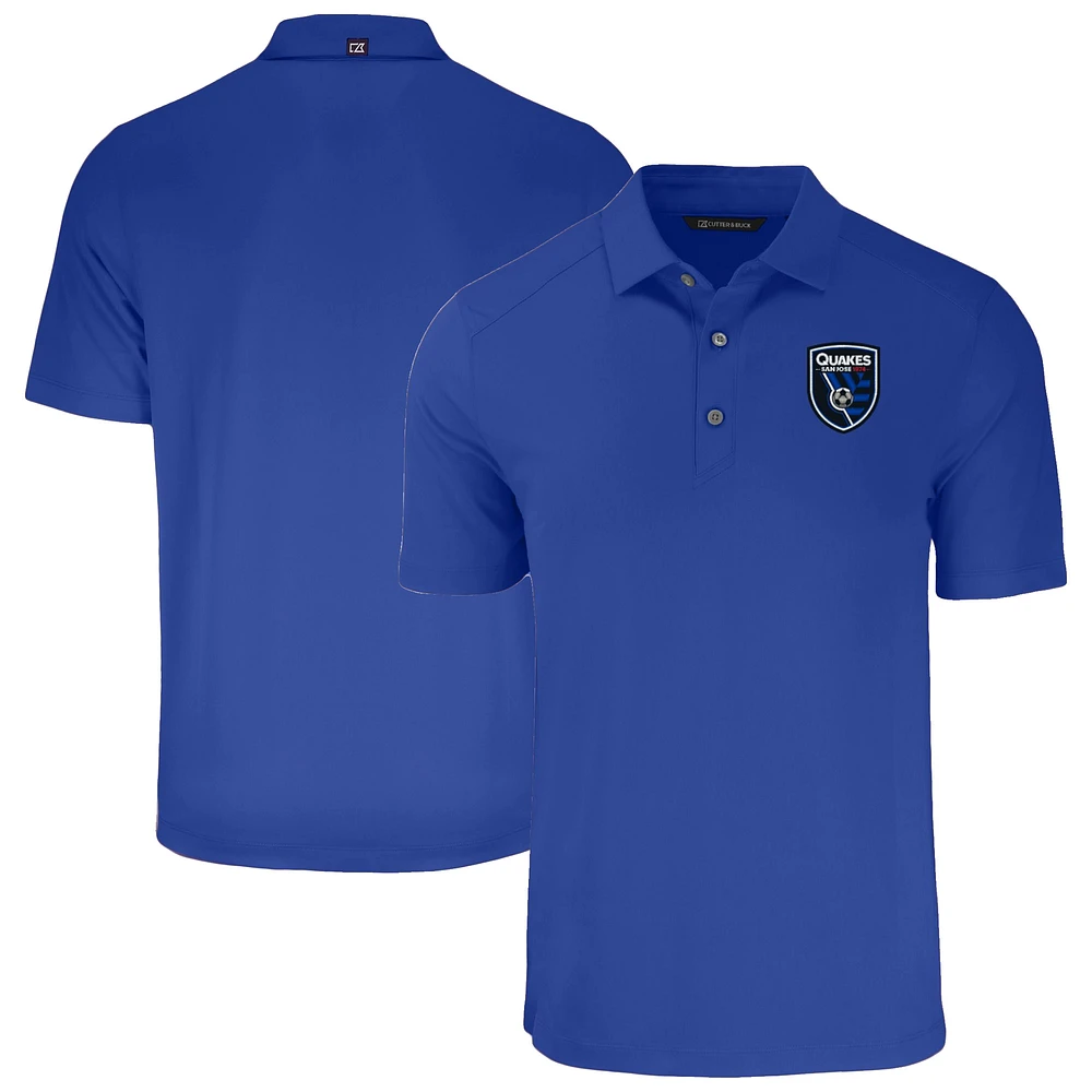 Men's Cutter & Buck San Jose Earthquakes Forge Eco Stretch Recycled Polo