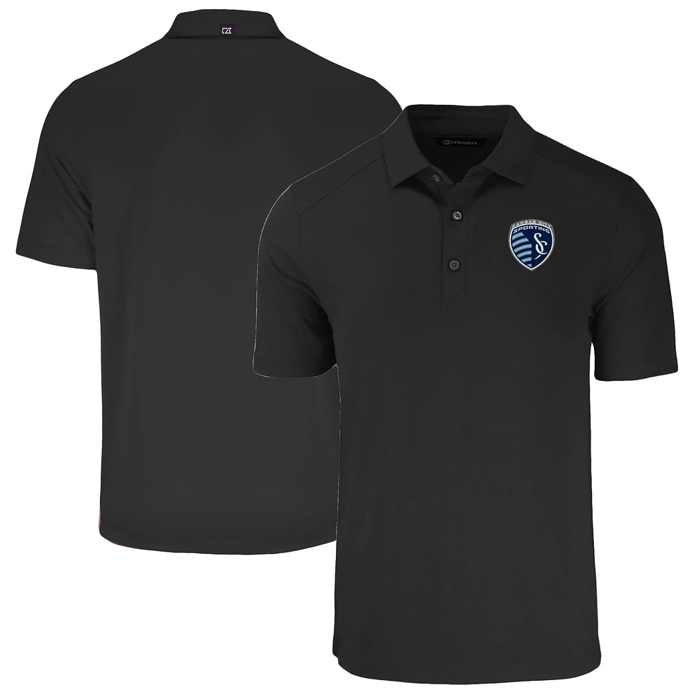 Men's Cutter & Buck Sporting Kansas City Forge Eco Stretch Recycled Polo