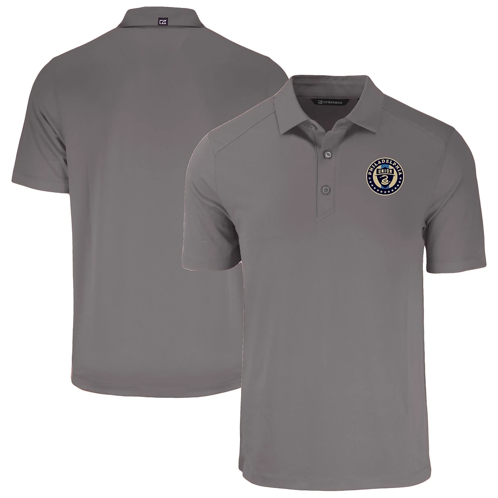 Men's Cutter & Buck Philadelphia Union Forge Eco Stretch Recycled Polo