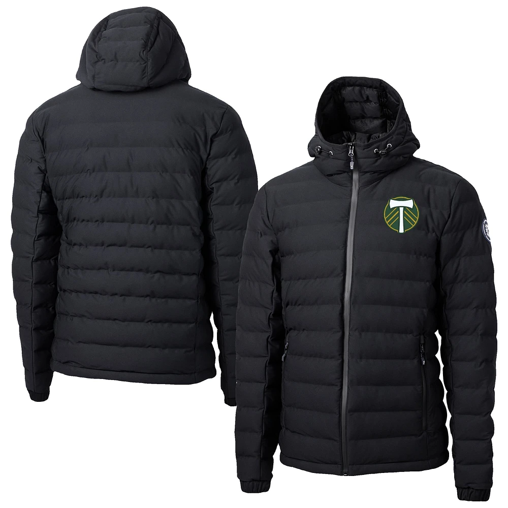 Men's Cutter & Buck Portland Timbers Mission Ridge Repreve Eco Insulated Hooded Puffer Jacket