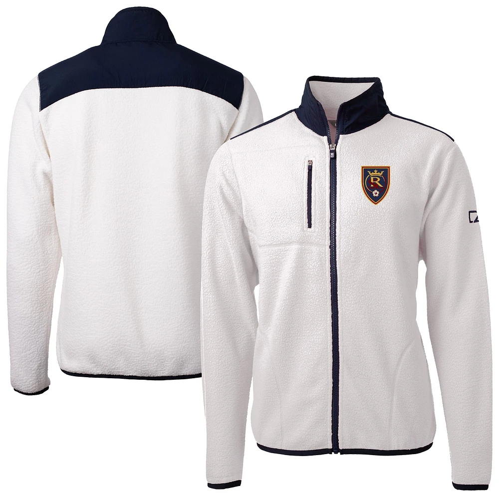 Men's Cutter & Buck Real Salt Lake Cascade Eco Fleece Full-Zip Jacket