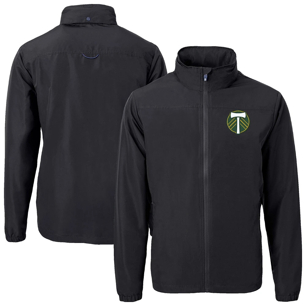 Men's Cutter & Buck Portland Timbers Charter Eco Recycled Full-Zip Jacket