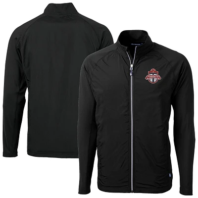 Men's Cutter & Buck Toronto FC Adapt Eco Knit Hybrid Recycled Full-Zip Jacket