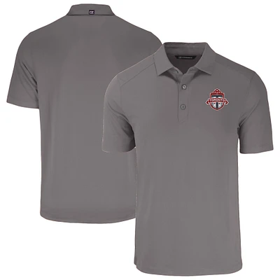 Men's Cutter & Buck Gray Toronto FC Forge Eco Stretch Recycled Polo