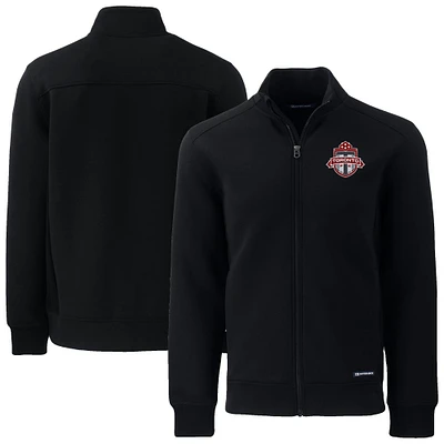 Men's Cutter & Buck Toronto FC Roam Eco Tri-Blend Recycled Full-Zip Jacket
