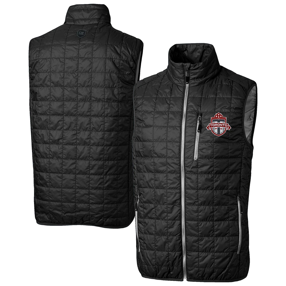 Men's Cutter & Buck Toronto FC Rainier PrimaLoft Eco Insulated Full Zip Puffer Vest