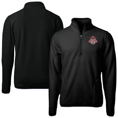 Men's Cutter & Buck Toronto FC Cascade Eco Fleece Quarter-Zip Jacket